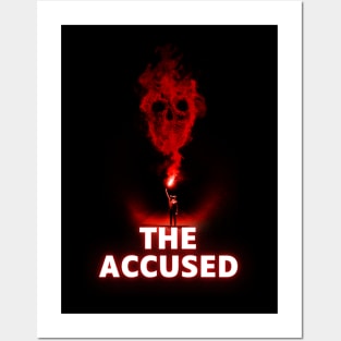 the accused red smoke Posters and Art